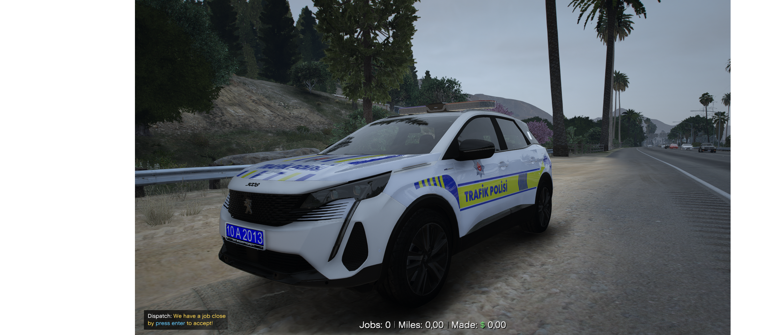 Peugeot 3008 Hibrit 2022 yeni trafik ve polis asayiş paketi
