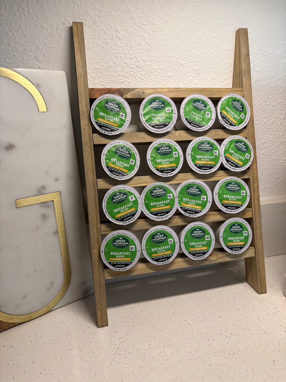 Thumbnail: Coffee Pod Ladder | Holds up to 16 K-Cups!