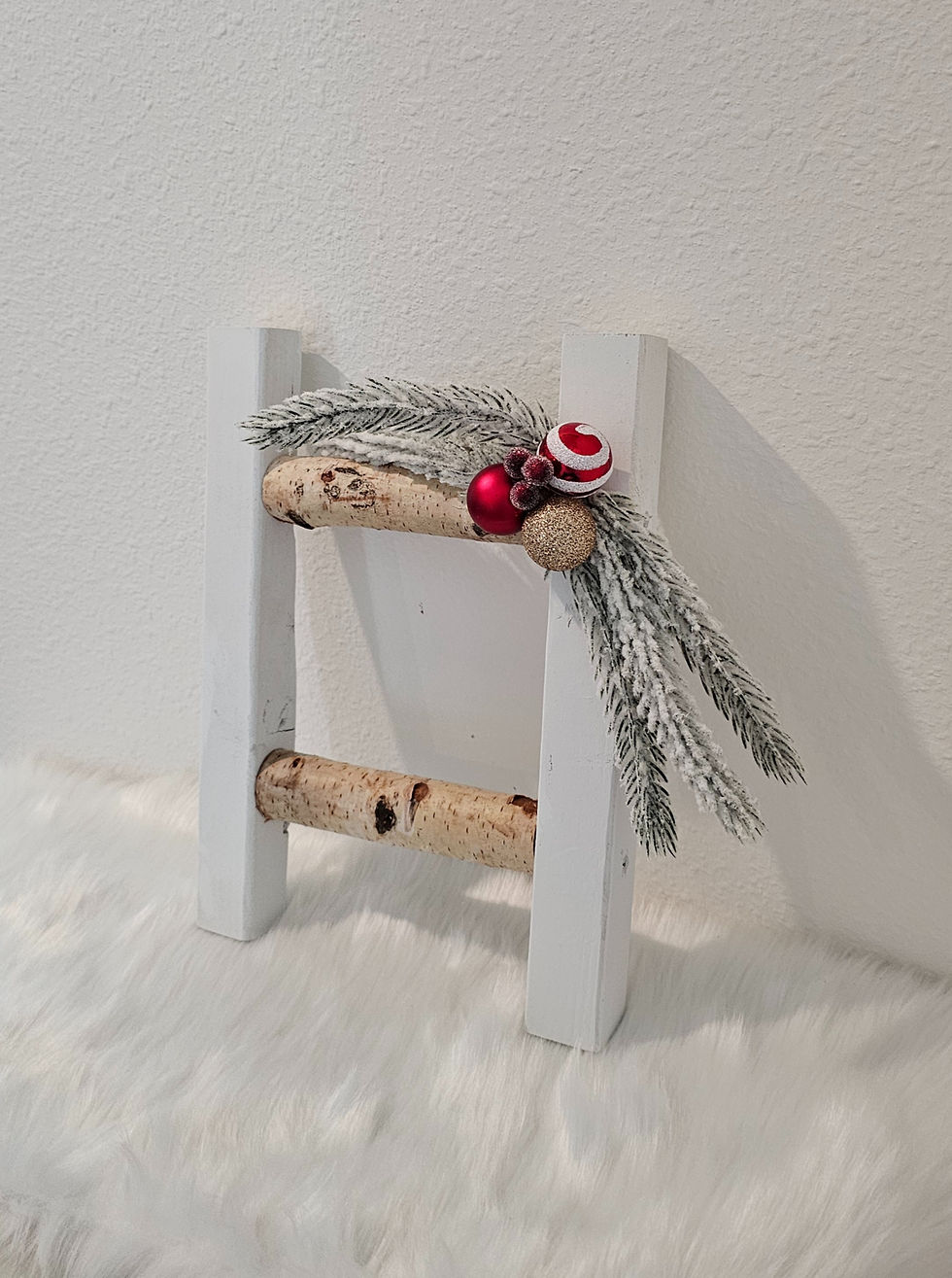 Thumbnail: Handcrafted Mini Birch Ladder