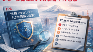 2026年の企業セキュリティ脅威、IPA が10大脅威を発表