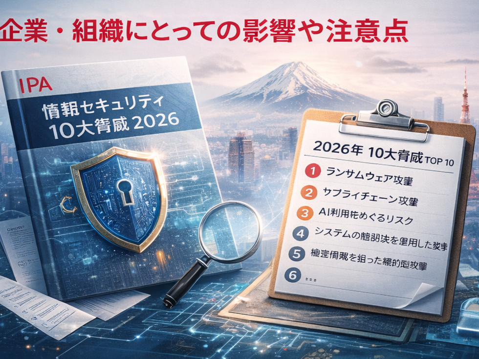 2026年の企業セキュリティ脅威、IPA が10大脅威を発表