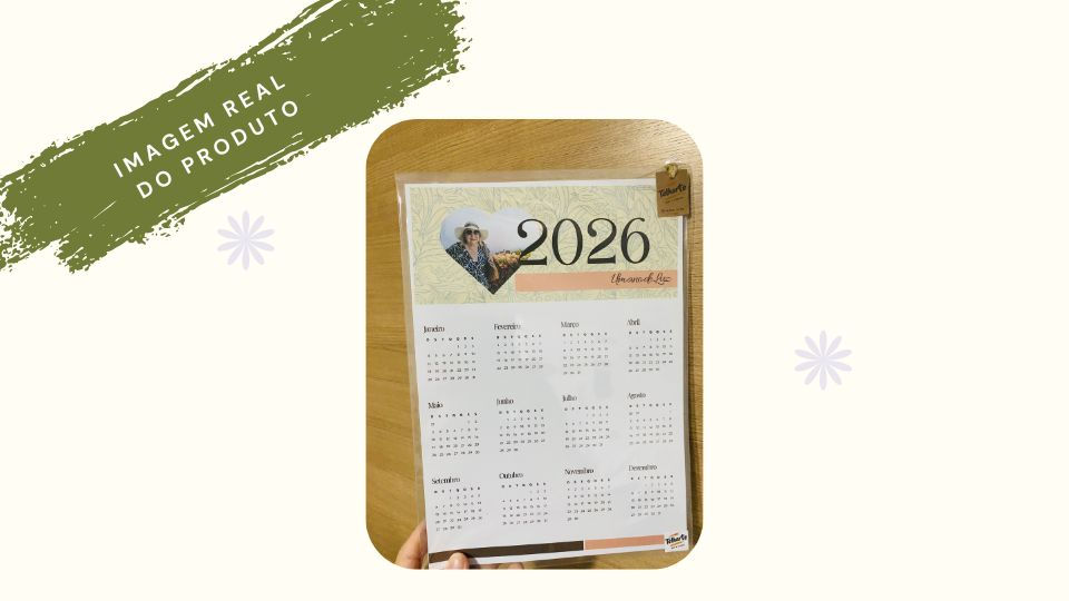 Thumbnail: Calendário Magnético Personalizado 