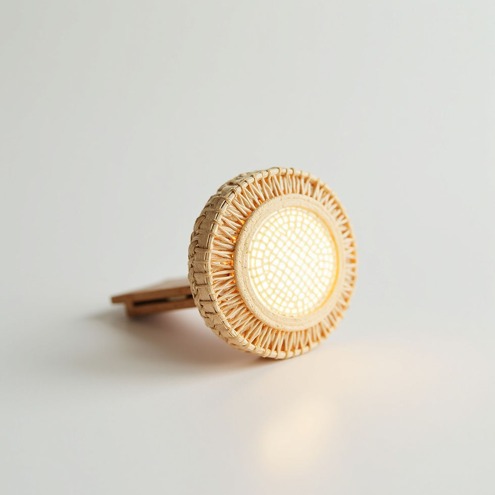Handwoven Reading Light
