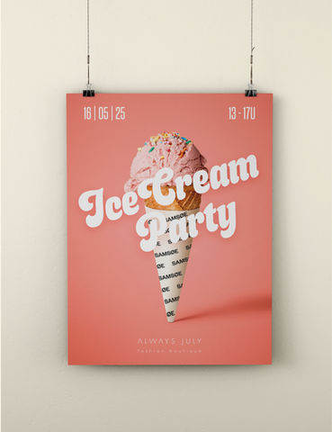 Poster design | client work