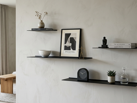 Tip Memilih Floating Display Ledges (Rak Apung Nipis) Untuk Galeri Dinding Minimalis