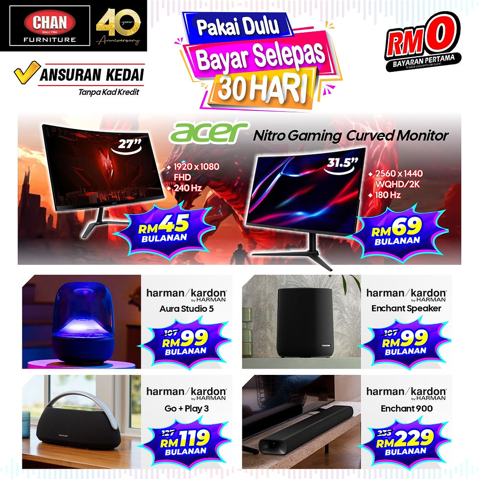 Tingkatkan Pengalaman Gaming & Audio Anda: Pakai Dulu, Bayar Kemudian!