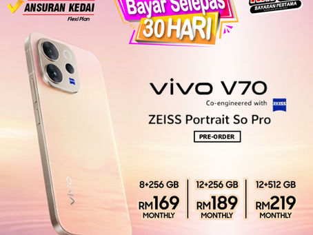 📸 Alami Fotografi Profesional dengan vivo V70: Pakai Dulu, Bayar Kemudian!