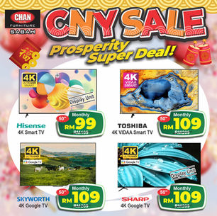 🧧 CNY Sale: Tingkatkan Hiburan Rumah Anda dengan Prosperity Super Deal!