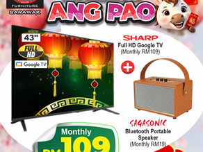🧧 Kombo Angpao Chan Furniture: Bawa Pulang TV Baharu & Hadiah Percuma Hebat! 🧧