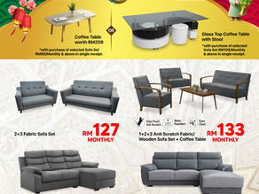 🌙 Persediaan Raya 2026: Ruang Tamu Lebih Berseri dengan Sofa Baharu dari Chan Furniture!