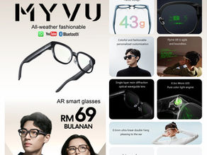 👓 Melangkah ke Masa Hadapan dengan Meizu MYVU AR Smart Glasses! Pakai Dulu, Bayar Kemudian!