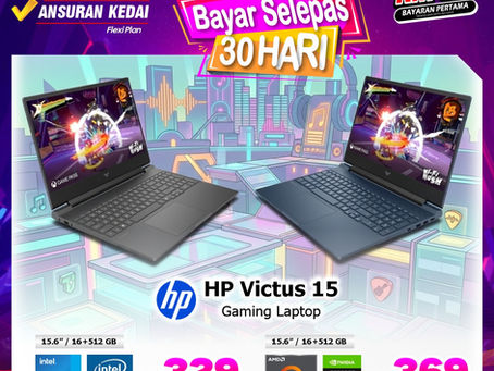 Miliki Laptop Gaming Idaman Dengan HP Victus 15!