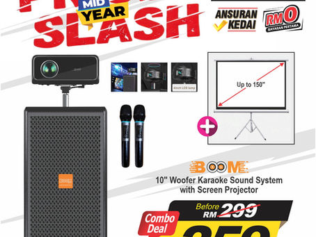 Cipta Panggung Wayang & Karaoke Keluarga Sendiri dengan "Mid Year Price Slash" di Chan Furniture!