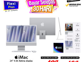 Revolusi Kerja dan Kreativiti dengan iMac M4 Baharu di Chan Furniture!