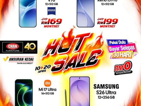 Jualan Hot Sale: Miliki Telefon Pintar Idaman Anda Sekarang!