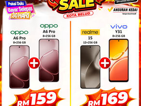 Clearance Sale Kota Belud: Dapatkan Kombo Gajet Impian dengan Ansuran Kedai Paling Berbaloi!