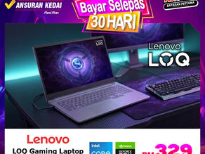 Alami Kuasa Gaming Sebenar dengan Lenovo LOQ!