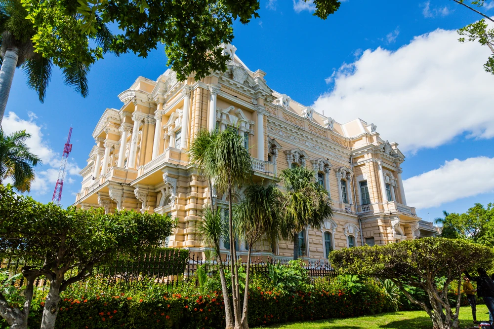 Museo Palacio Canton at Paseo de Montejo, Mérida.