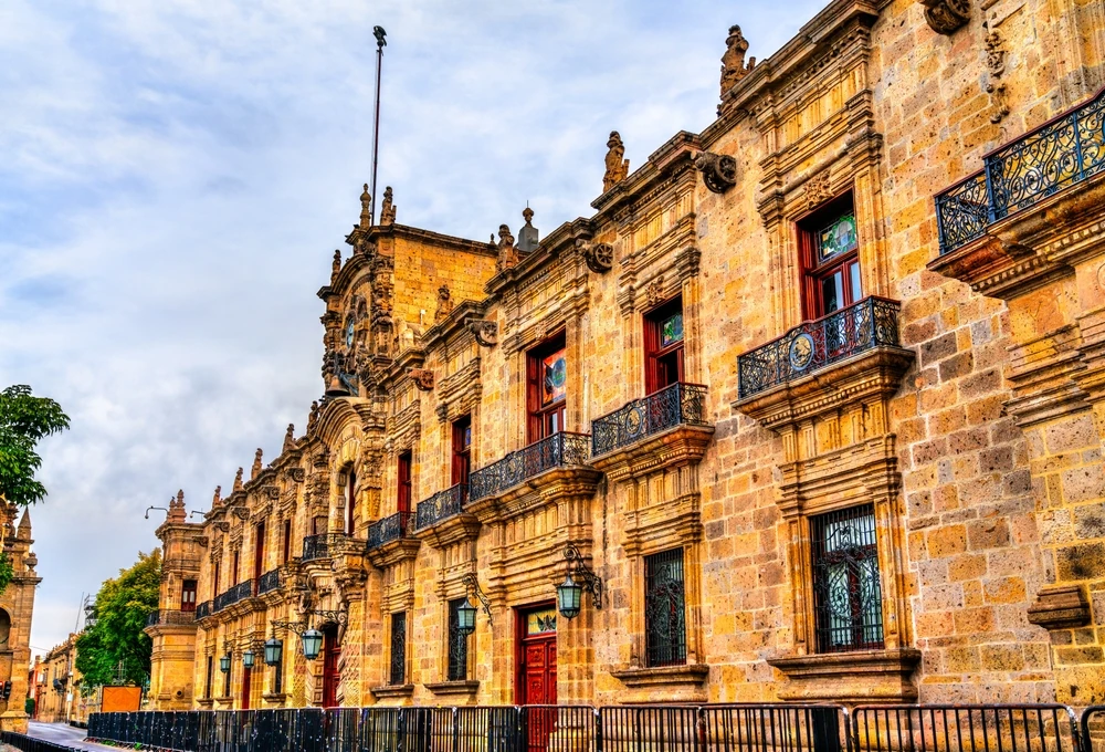 Palacio de Gobierno de Guadalajara.