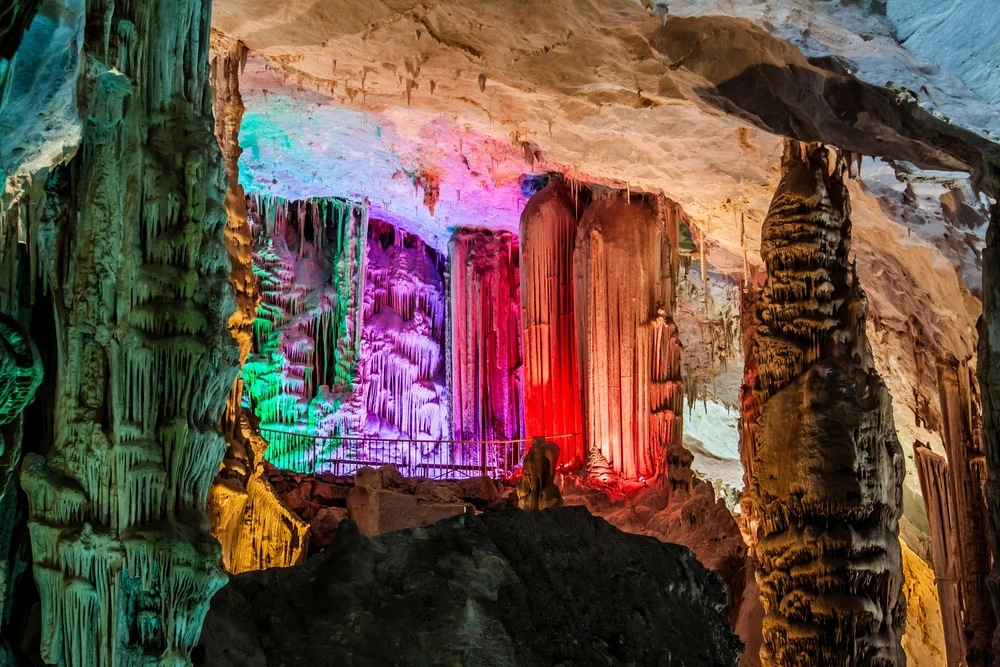 Zona Teatro dentro de las Grutas de García, Monterrey,