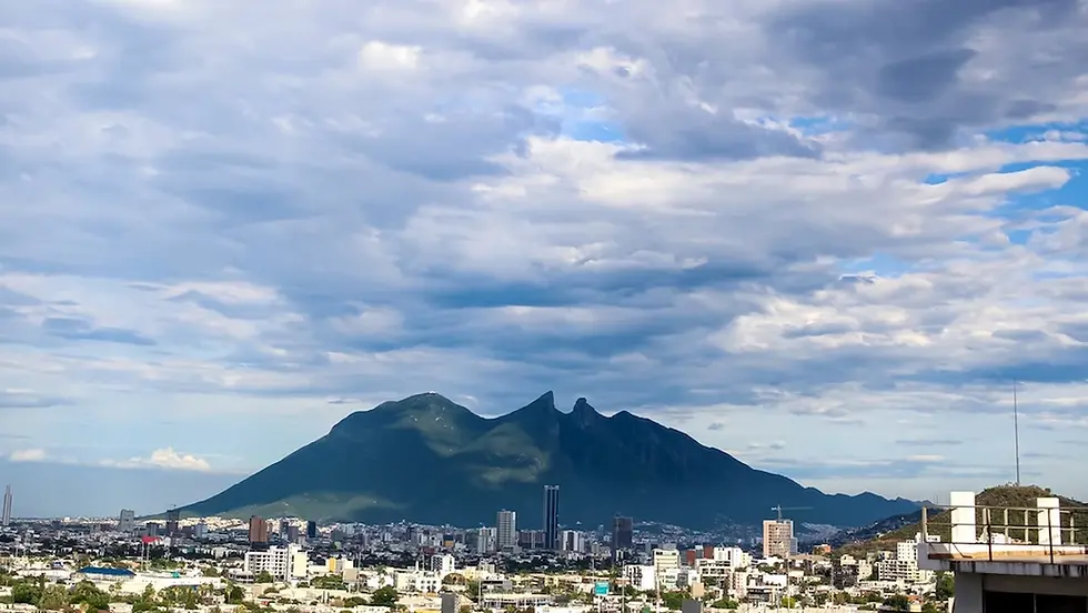 Cerro de la Silla en Monterrey, México
