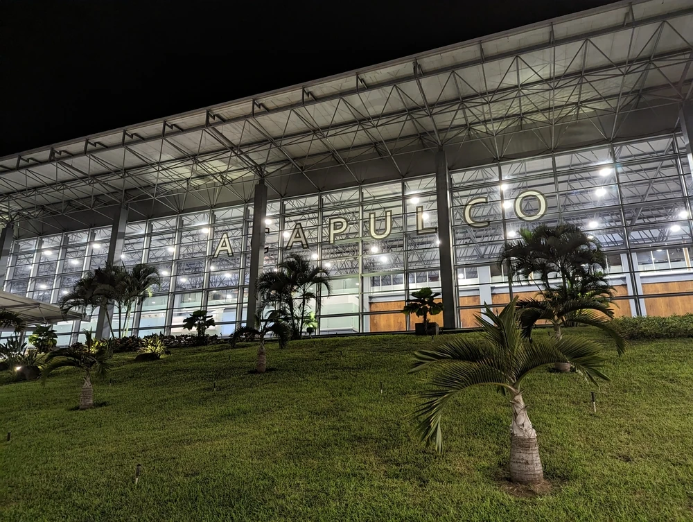 Exterior of Acapulco International airport.