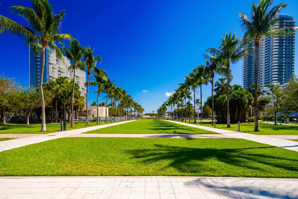 Collins Park en Miami, Florida