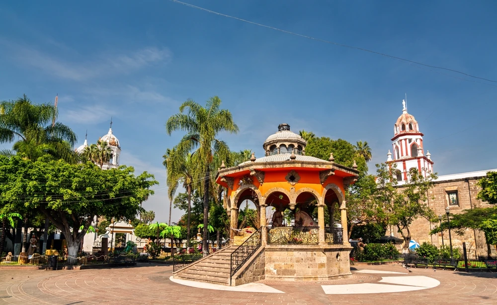 Hidalgo Kiosk in Tlaquepaque, Jalisco.
