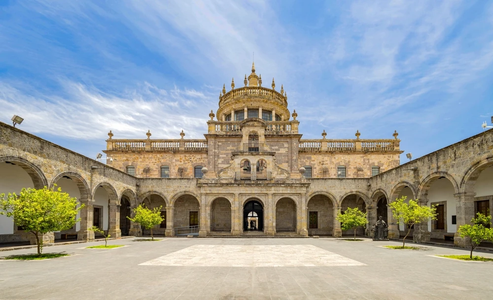 Hospicio Cultural Cabañas, a famous building in Guadalajara.