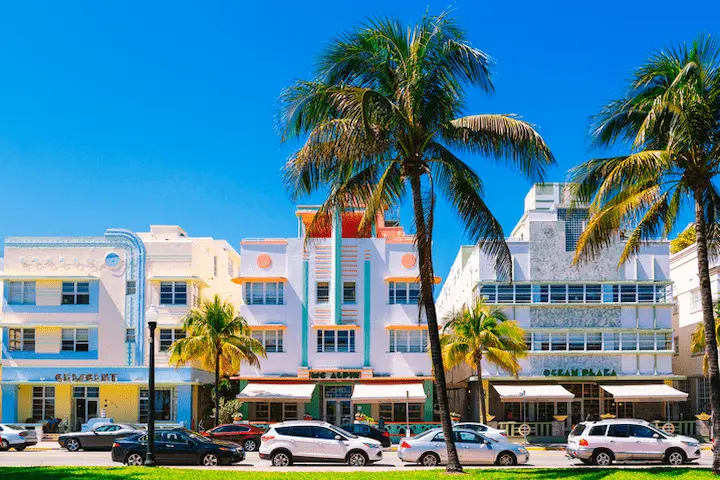 Ocean Drive, Miami.