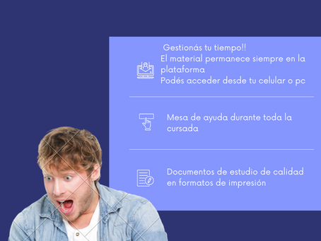 Los cursos que te interesan!