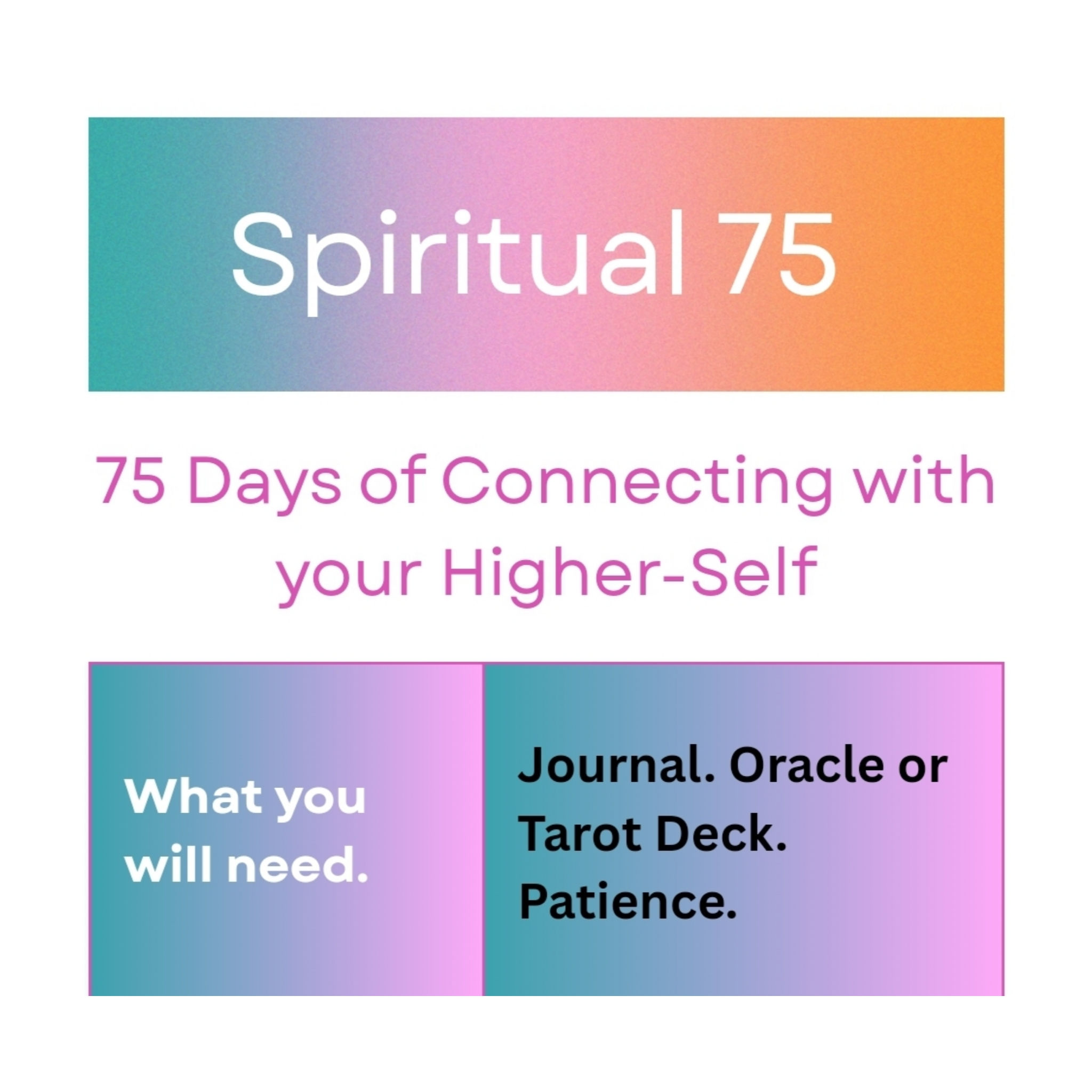 Spiritual 75