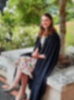 Mia Boothroyd/Drury at the Knox College garden party, Dunedin.