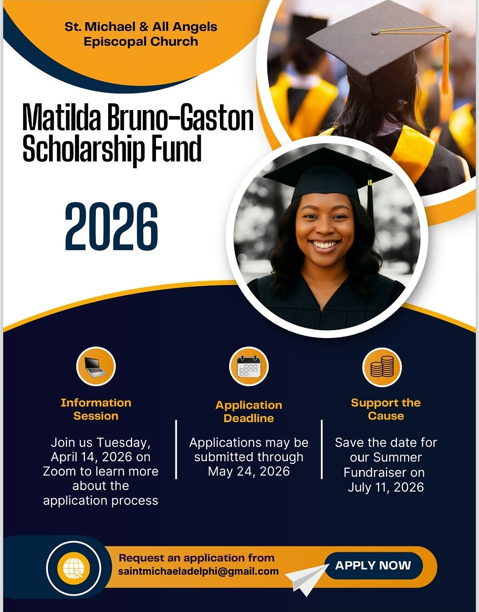 Matilda Bruno-Gaston Annual Scholarship Application And Fundraising Auction