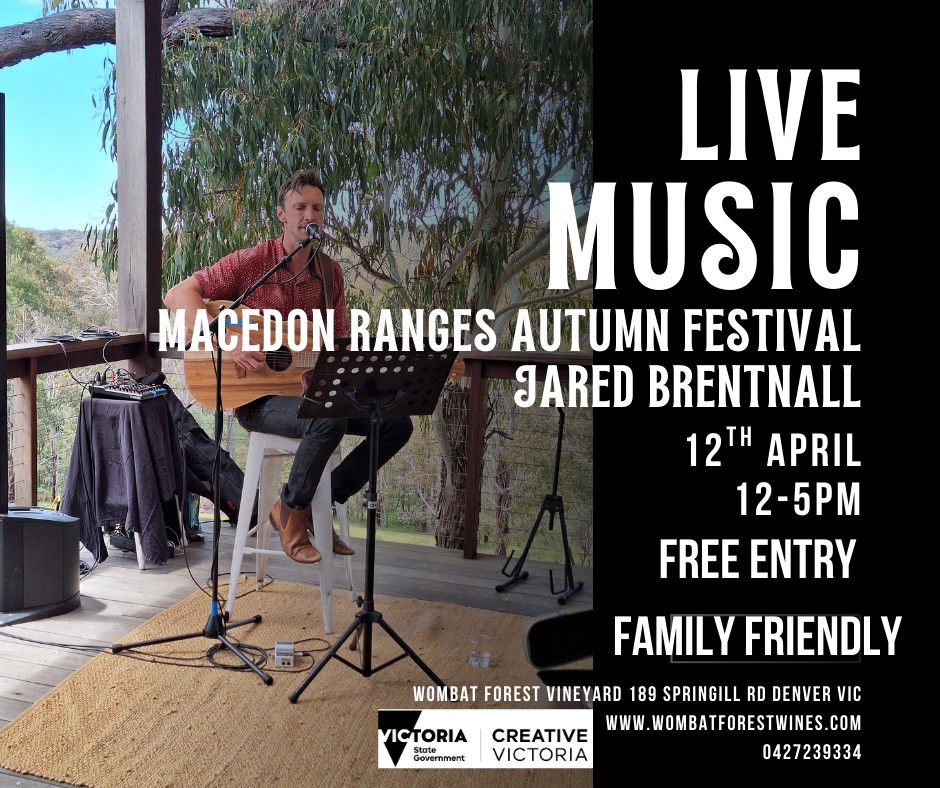 Music Amongst the Barrells at Wombat Forest Wines