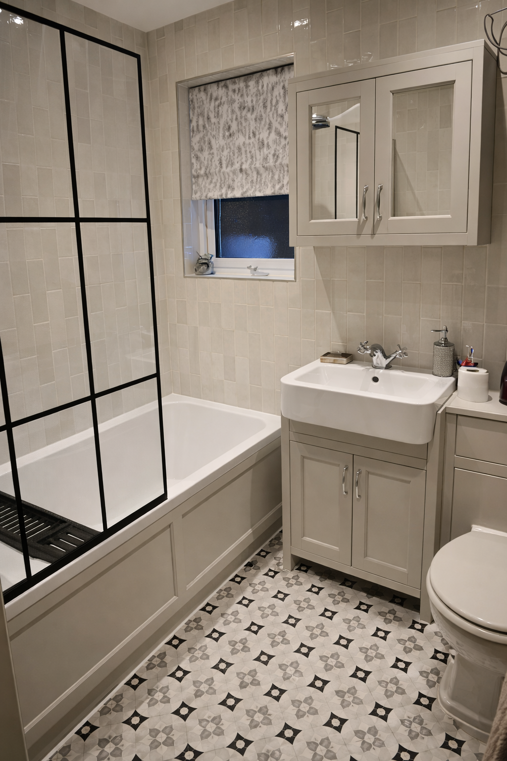 Luxury modern bathroom refurbishment completed by Inside Property Group