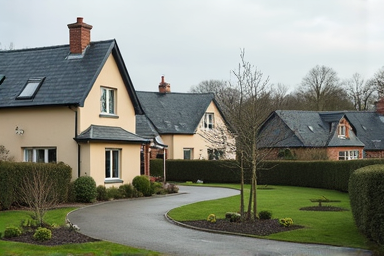 Community-focused small residential development project