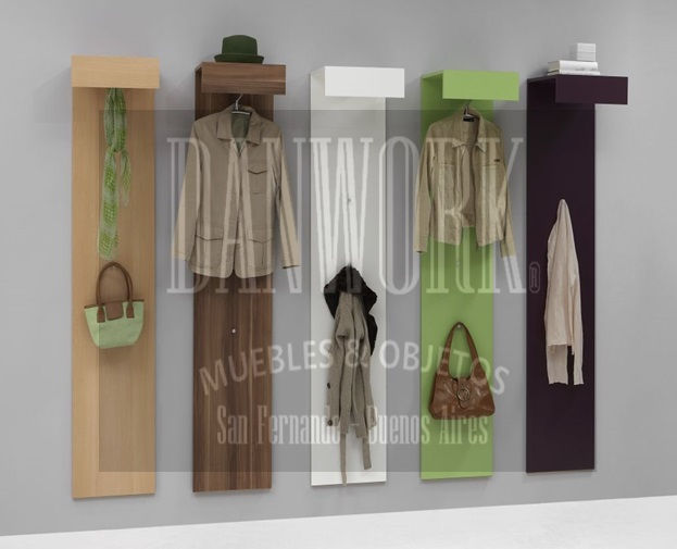 Miniatura: PERCHERO EXHIBIDOR ESTANTE ROPA CARTERA BOLSO PARA COMERCIO HOGAR OFICINA