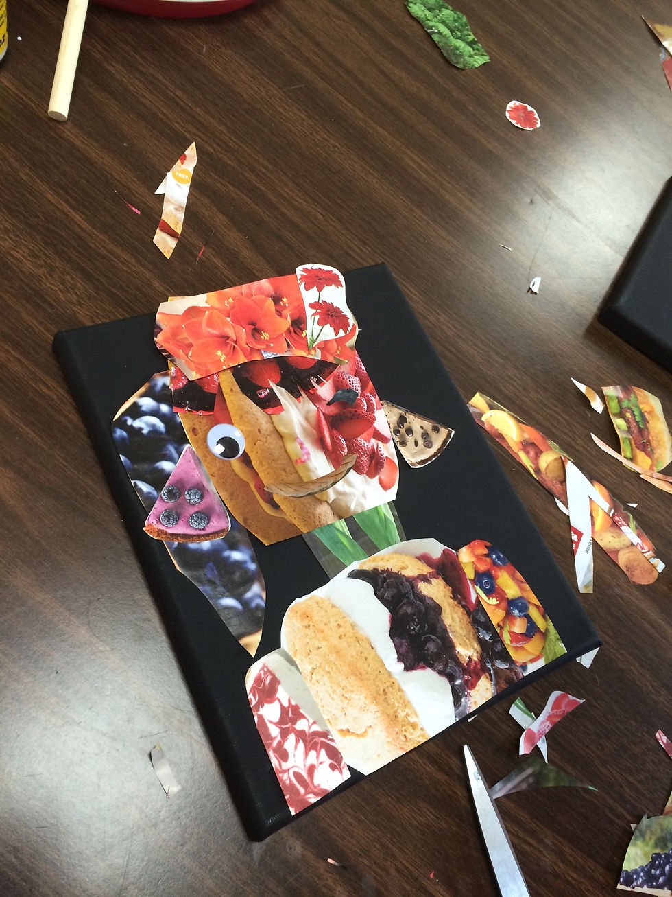 Our Arcimboldo Inspired Collages