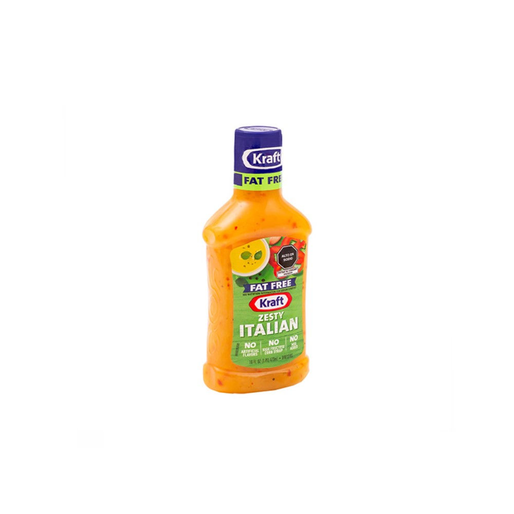 Aderezo Zesty Italian - Kraft - 473 ml.