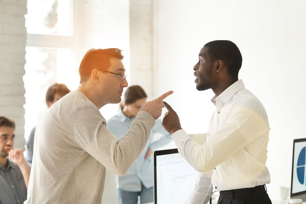 Black man being harassed at work by boss needing a hostile work environment attorney_edite