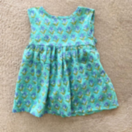 handprinted aoi dress