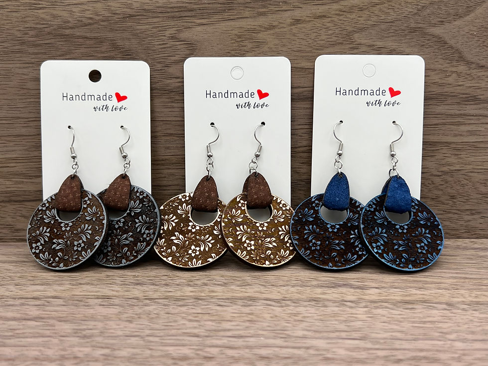 Boho Floral Earrings