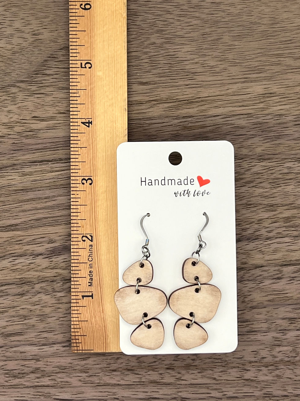 Thumbnail: Abstract Trio Earrings