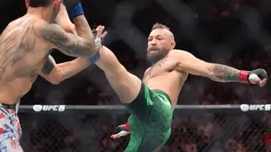 McGregor's comeback after five years ended tragically in just 69 seconds with a knee injury, prompting the referee to call a stop.