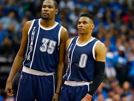 NBA Durant Post Emotional Tribute to Westbrook