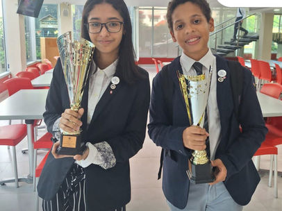 Triumphs in Discourse: ABC Debate Team Shines at VIII New Horizons Forensics Debate Tournament.