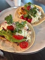 Fish Tacos with Sweet Pickle Sauce