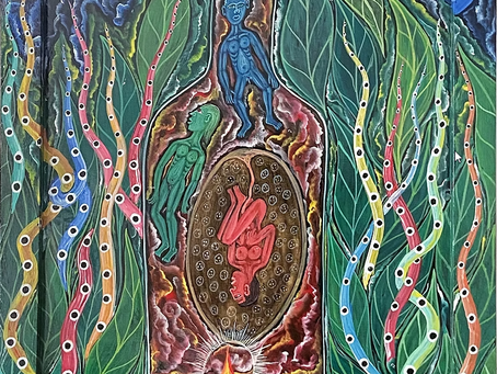 Frantz Zephirin’s New Life, 2022: A Mystical Birth Beneath the Leaves
