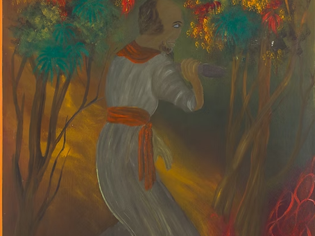 Felix Lafortune’s Untitled: A Midnight Passage Through Blooming Fire